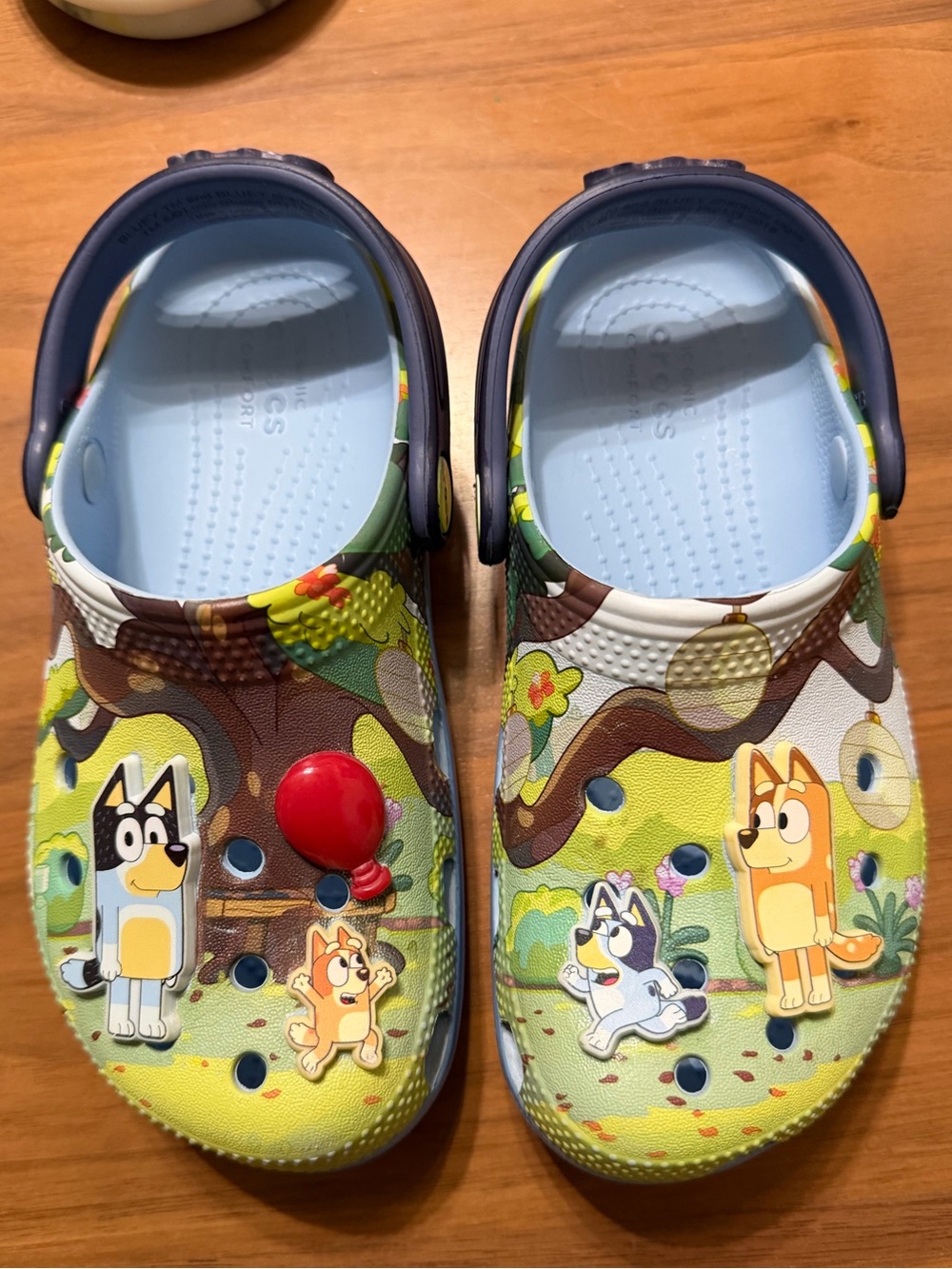 Bluey Kids Crocs Size C13